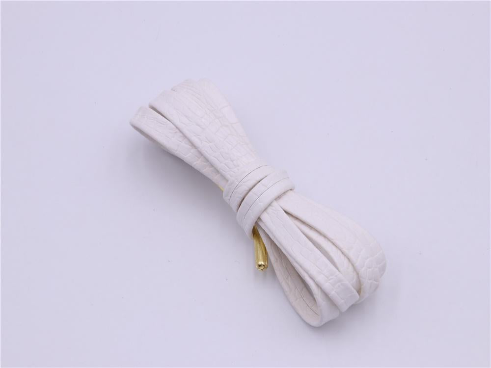 7MM Flat Type Innovative Shoe Accessories With Metal Tip Women Boots Fashion Shoelaces Zapatillas