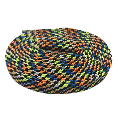 7MM Multi Color sweet Camouflage  Shoelaces Women Sneaker 2021 Casual Shoe Lacel Unisex Boots Shoe
