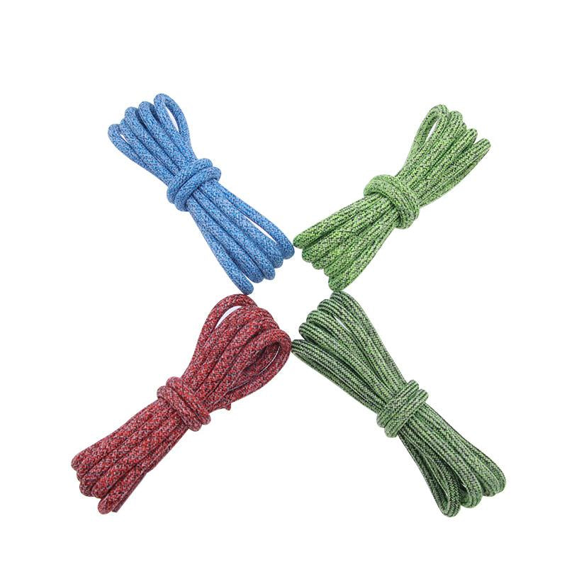Shoe Accessories 4.5MM Excellent Polyester Round Rope Male Female Outdoor High-rank Durable Lace