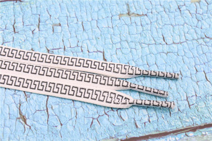 8MM Perfect Shoelaces Easy Wearing Black White Golden Shoe Cords Women Sneakers Boots Fashion Laces