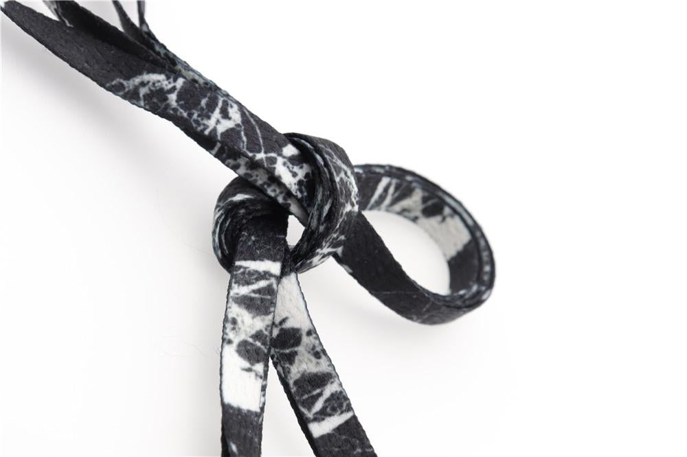 8MM Polyester Cotton Shoelaces Nice Quality Shoe Accessory For Men Women Sneaker 2021 Canvas shoes