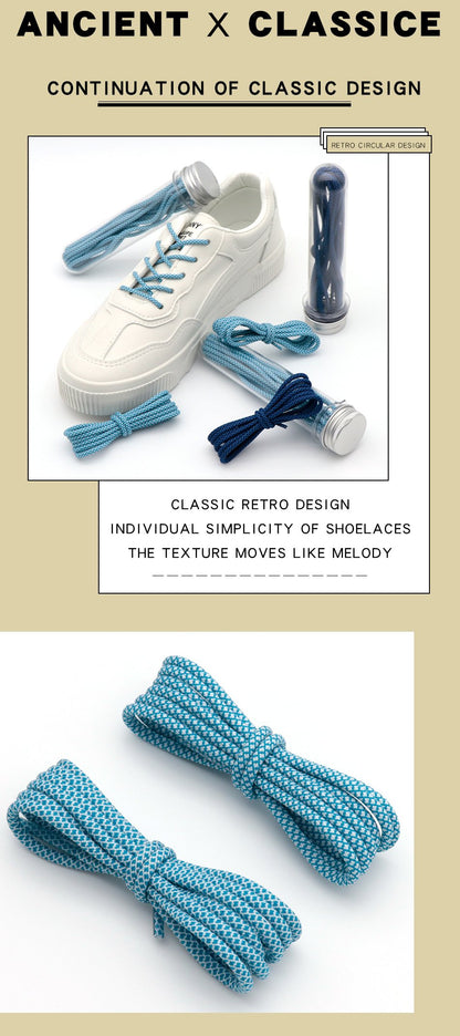 3MM Nice Shoe Accessories Blue Navy Deep Color Polyester Shoeropes Coolguys Necessary Drawlaces