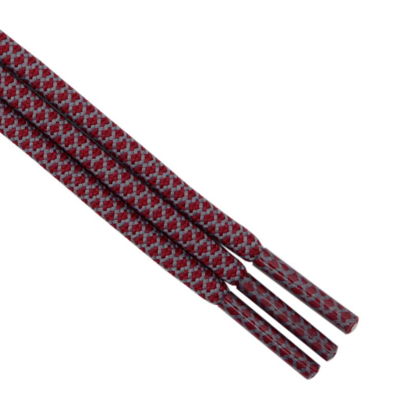 4.5MM Polyester Red Series Strong Laces Normal Casual Shoe Walking Running Double Colour Combination
