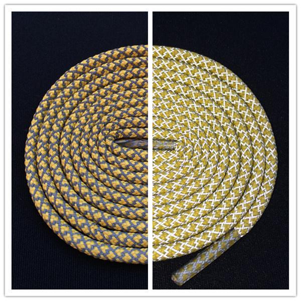 Fluorescent Highlight 3M Reflective Laces Sneaker Rope Shoelaces Athletic KIDS Bootlace For V2 350