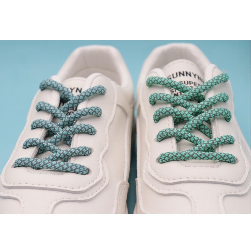 Fluorescent Highlight 3M Reflective Laces Sneaker Rope Shoelaces Athletic KIDS Bootlace For V2 350