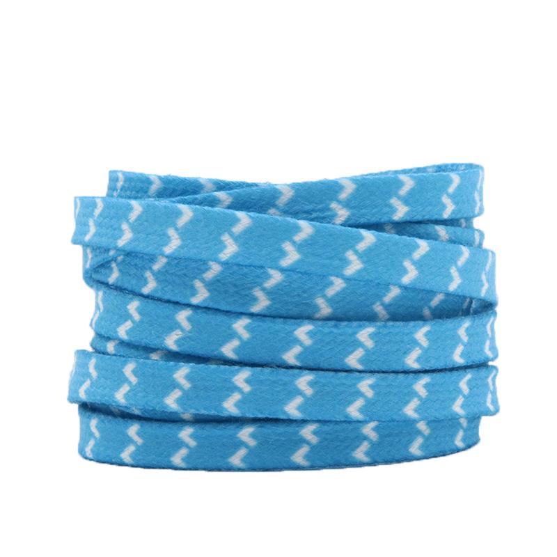 8MM Multi Colors Flat Shoelaces Top Quality Shoe Accessories For Men Women Sneaker 2021 Fashion