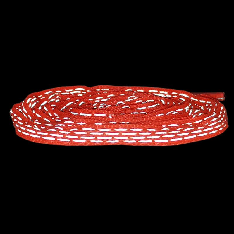 6MM Orange Premium Night Glow Ropes Special 3M Reflecitive Unique Luminous Sneaker Sport Shoe Cords