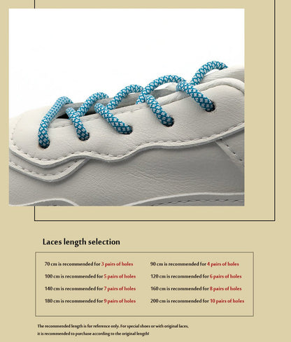 3MM Nice Shoe Accessories Blue Navy Deep Color Polyester Shoeropes Coolguys Necessary Drawlaces