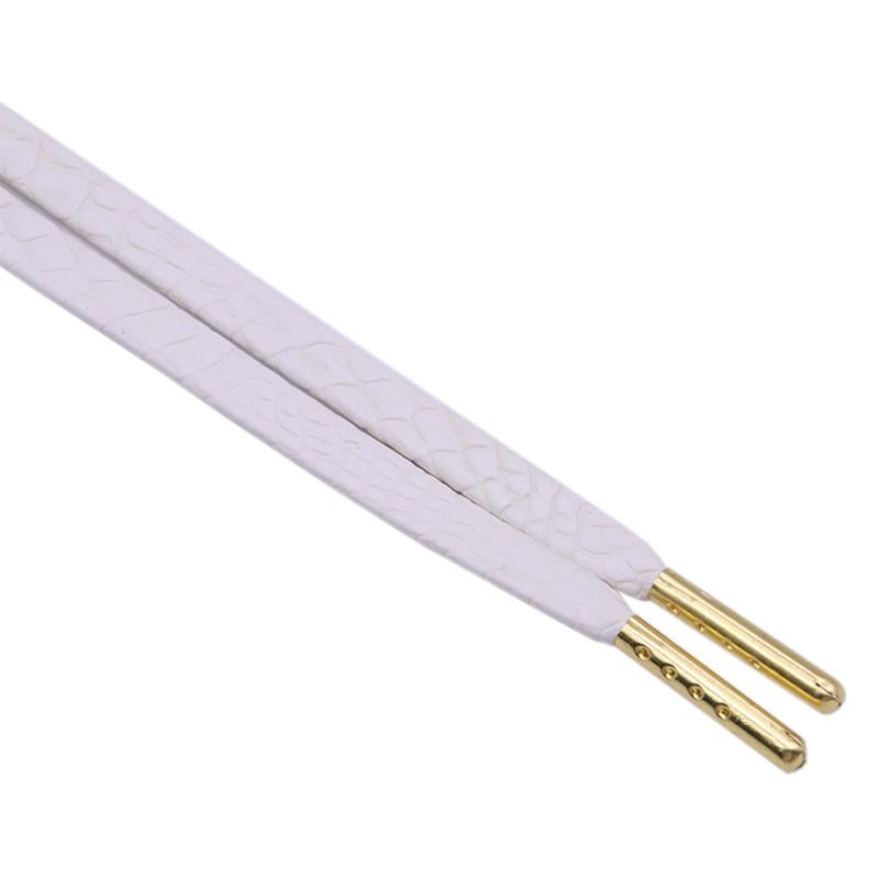 7MM Flat Type Innovative Shoe Accessories With Metal Tip Women Boots Fashion Shoelaces Zapatillas