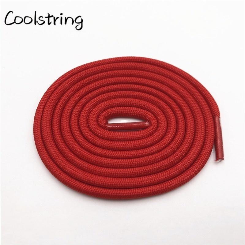 5mm Round Polyester Customized Shoelaces Green Navy Fashion Shoe Laces Extral Long Unisex Women Men