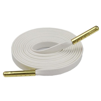 7MM Shoe Accessories Exquisite Quality PU Leather Shoelaces For Custom Cords Bulk Lace Order Drop