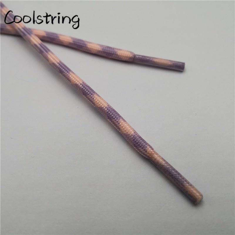 Sport  Fluorescence Round Shoelace Glow In The Dark Night Colorful Fluorescent Shoe Laces Athletic