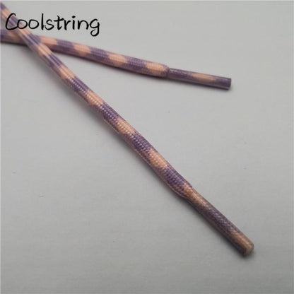 Sport  Fluorescence Round Shoelace Glow In The Dark Night Colorful Fluorescent Shoe Laces Athletic