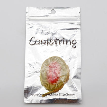 7MM Double Solid Color Top Quality Shoelaces Women Sneaker 2021 Pretty Ropes For Kids Adults