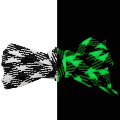 7MM Glow In The Dark Night Luminous Shoelaces Men Women Sneakers Canvas 2021 Boots Trendy Cords For