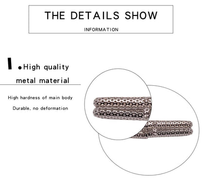 4.5*22mm Silver Cave Metal Tips  Hole Hollow Shoelaces Aglets Cheaper New Arrivals Laces End Press