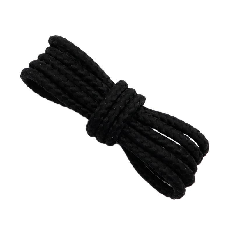 Outdoor 4.5MM Deep Color High Ranking Polyester Interweave Shoe Ropes Charmed Male Laces 2021 Strong
