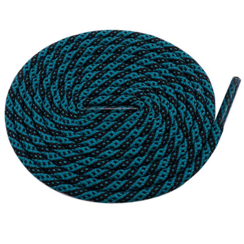 5MM Round Cords Spiral Plaid Polyester Shoelaces For Adult&Kid Men Women Sneaker 2021 Outdoor Sports