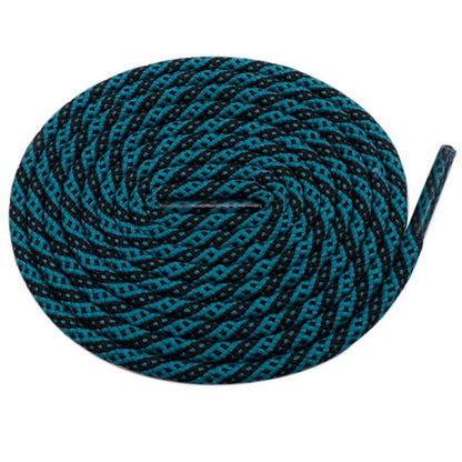 5MM Round Cords Spiral Plaid Polyester Shoelaces For Adult&Kid Men Women Sneaker 2021 Outdoor Sports