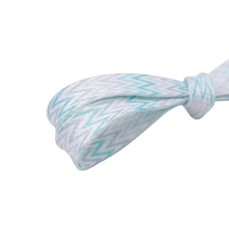 Official Weiou 8MM Grey High-End Heat Transfer Printing Freshness Lacets Mint Green Flat Shoelaces