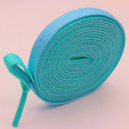 8MM Mesh Shoelaces Clothing Pure Youth Blue Laces Active Exercise 2021 Unisex Lacet For Outdoor