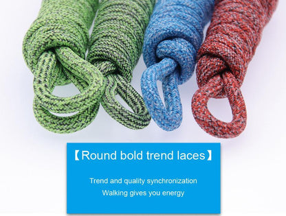 Shoe Accessories 4.5MM Excellent Polyester Round Rope Male Female Outdoor High-rank Durable Lace