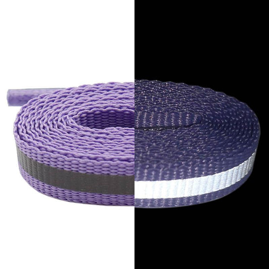 4M Reflective Trendy Purple Shoelaces Vamp Laces Weave Tape For Women Night Running Fans изи буст