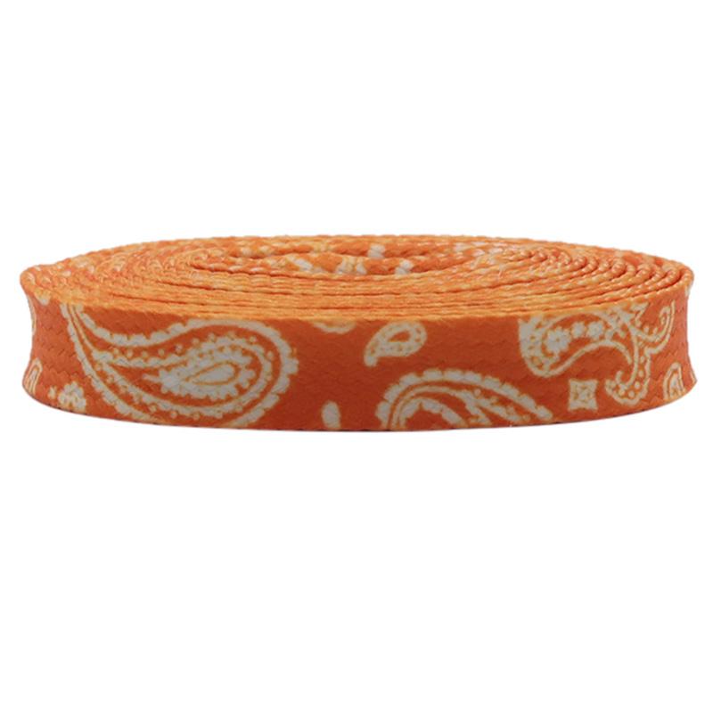 Jumpman Mid Cashew Flowers Shoelace 5 Colors Women Men Hand-painted AF1 Dunks Basketball Shoes