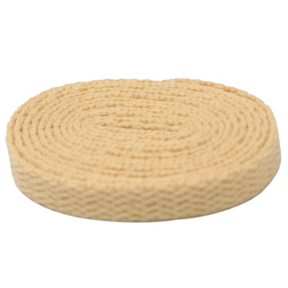 Weiou Wholesale Shoe Accessories Support Custom Length And Color Cheap 8mm Width Flat Cotton Fabric Mesh Shoelaces