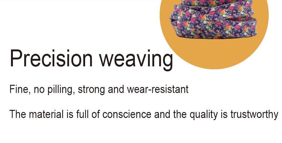 1 Pair 8MM Flat Type Purple Small Floral Pattern Heat Transfer Printing Lady's Dress Shoelaces Nice