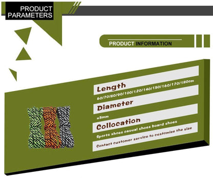 5MM Round Type Polyester Shoelaces High Quality For Unisex Men Women Sneakers Adult Kid Causal Boots