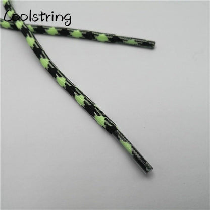 Sport  Fluorescence Round Shoelace Glow In The Dark Night Colorful Fluorescent Shoe Laces Athletic