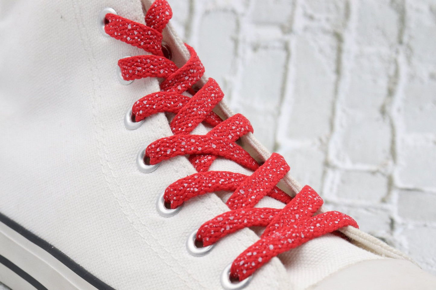 8MM Spray Point High Quality Shoelaces Easy Boots Canvas Ropes Adult&Kid Sneaker 2021 Unisex Black