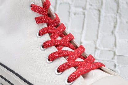 8MM Spray Point High Quality Shoelaces Easy Boots Canvas Ropes Adult&Kid Sneaker 2021 Unisex Black