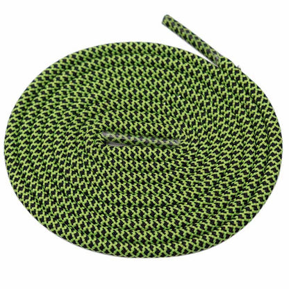 3MM Vogue Shoe Accessories Nice Polyester Shoelaces Green Yellow Youth Ropes For Young Guys Street