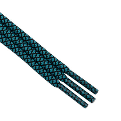 4.5MM Polyester Affordable Shoe Accessories Cyan Blue Green Durable Ropes For Picnic Mountain Party