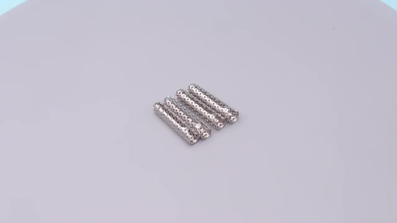4.5*22mm Silver Cave Metal Tips  Hole Hollow Shoelaces Aglets Cheaper New Arrivals Laces End Press