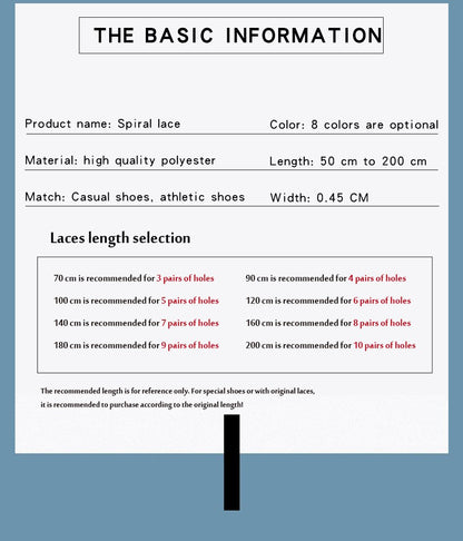 Spiral Pattern Colours Lively 4.5MM Outdoor Sport Shoelaces Green Yellow Orange Luxury Sneaker