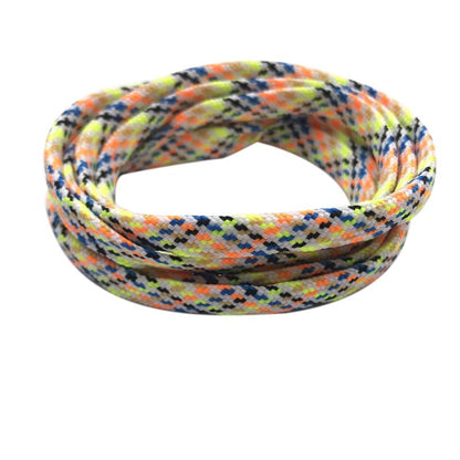 7MM Multi Color sweet Camouflage  Shoelaces Women Sneaker 2021 Casual Shoe Lacel Unisex Boots Shoe