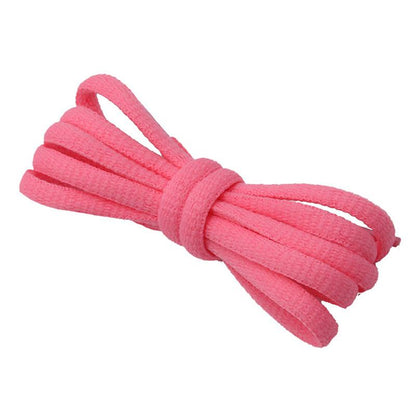 6MM Oval Shoe Accessories Passionate Red Pink Pure Cotton Flexible Lace Colour Bright For Custom In