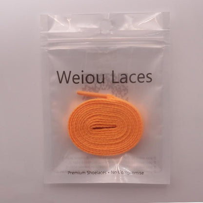 Weiou 8MM Active Exercise 2021 Mesh Laces Clothing Pure Youth Blue Strings Unisex Lacet For Outdoor