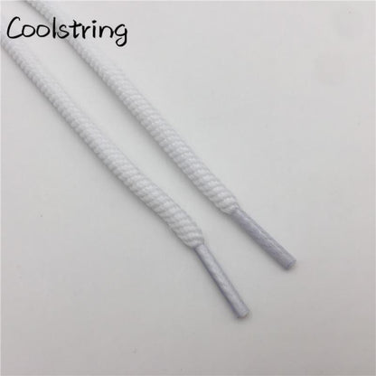 Bright Color 5mm Spiral Round Polyester Shoelaces novelty Sports Bootlaces For Mountaineering