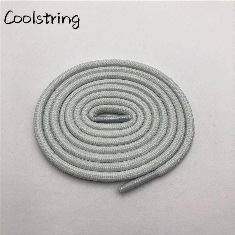 5mm Round Polyester Customized Shoelaces Green Navy Fashion Shoe Laces Extral Long Unisex Women Men