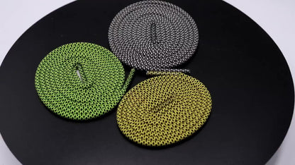 3MM Vogue Shoe Accessories Nice Polyester Shoelaces Green Yellow Youth Ropes For Young Guys Street