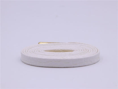 7MM Flat Type Innovative Shoe Accessories With Metal Tip Women Boots Fashion Shoelaces Zapatillas