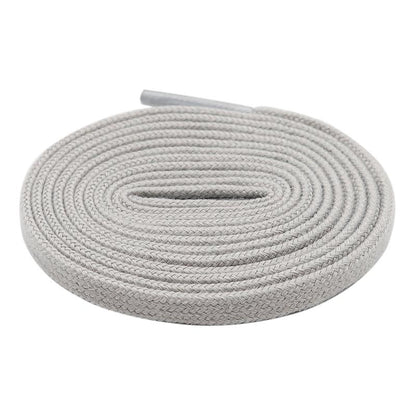 6MM Classic Shoe Accessory Double Layer Polyester Flat Shape Shoelaces 7 Colours For Canvas Boots
