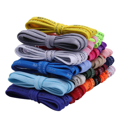 7MM Nice Shoelaces Canvas Sneaker Boots Shoe Accessories Ropes For Men Women Custom Bulk Order