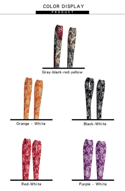 Jumpman Mid Cashew Flowers Shoelace 5 Colors Women Men Hand-painted AF1 Dunks Basketball Shoes