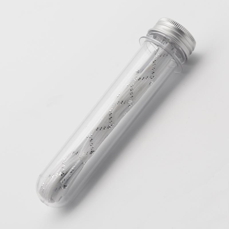 8MM Top Shoelaces Clothing White-Sliver Metallic Wire Laces Charmed Women Sneaker Canvas Boot