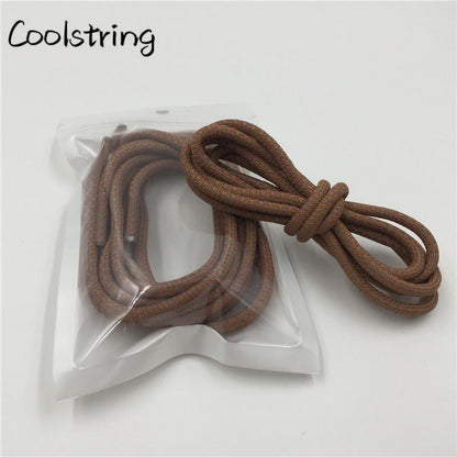 Fluorescent Highlight 3M Reflective Laces Sneaker Rope Shoelaces Athletic KIDS Bootlace For V2 350